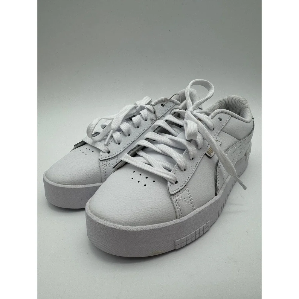 Puma Court Sneaker Women's Size 8.5 White‎ Platform Casual Shoes NWB Box